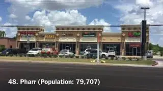 50 Most Populated Cities in Texas