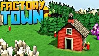 RESEARCHING AMAZING NEW TECHNOLOGIES & AUTOMATING STUFF - Factory Town Alpha - Factory Town Gameplay