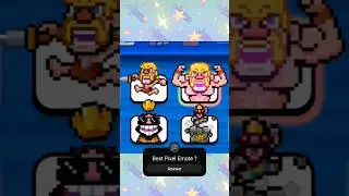 Pixel Emotes in Clash Royale