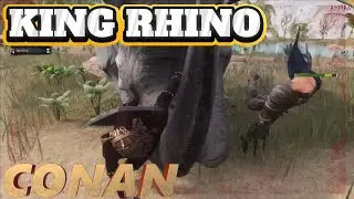 We FIGHT the KING RHINO for our new base location! WINNER TAKES ALL!