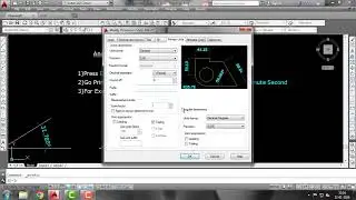 Angle In Degree Minute Second How to Apply In Autocad 2014