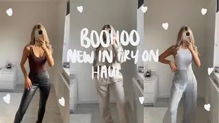 NEW IN BOOHOO TRY ON HAUL | SUSTAINABLE WINTER OUTFITS 🤍