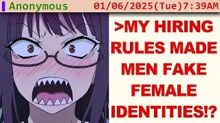 Feminist HR Director LOSES IT After Learning Men Hide Their Gender to Get Interviews