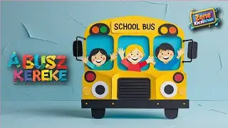 A Busz kereke csak körbe forog 🚍 | A legbulisabb változat | új verszakok | Wacky Wiggles -gyerekzene