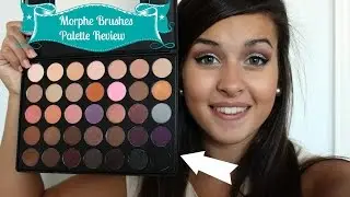 My First Impression/ Review of the 35W-35 Color Warm Morphe Brush Palette