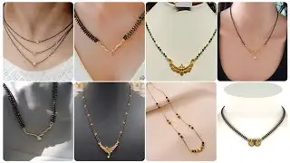 Latest Gold Mangalsutra Designs 2025 | New Daily Use Short Gold Mangalsutra Designs | #mangalsutra
