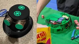 Candy Dispensing Robotic Hat