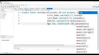 MySQL Module 3