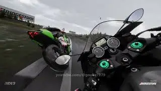RIDE 5 - Kawasaki ZZR 1400 2021 | First Person GoPro: View Gameplay | [4K60FPS]