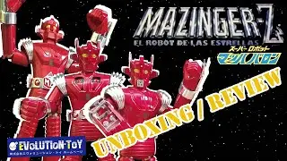 UNBOXING de MAZINGER Z EL ROBOT DE LAS ESTRLLAS/(Evolution Toy)Super Robot Match Baron