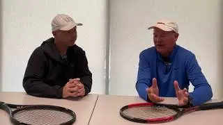 TENNIS STRINGING TREND THAT THE PROS  ALWAYS DO AND NOW THE COLLEGE PLAYERS NOW DO TOO