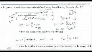 Gram-Schmidt Orthogonalization Procedure Example