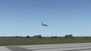 Airbus A380-800 landing at KPHL