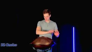 B2 Onoleo Handpan | Expressive & Meditative Sound for Creativity