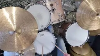 Gretsch early 70s Stop Sign Name Band in Champagne Sparkle and 4157 snare  Cymbal&Gong Holy Grails