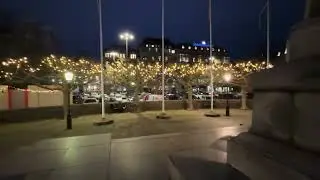 Visar er hur det ser ut med julbelysning på Stortorget i Malmö 