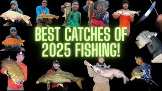 My Best and Favorite Fishing Moments of 2025 (New PBs, New Species, Rare & Big Fish!)