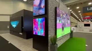 Planar&rsquo;s Cutting-Edge Micro LED Video Wall + NFT Displays | CEDIA 2022