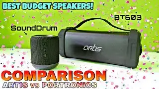Portronics Sound Drum (POR-871) vs Artis BT603 Comparison Video || Sound & Bass Test