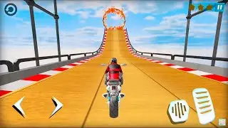 Bike Rider 2020 Motorcycle Stunts Game - Impossible Motor Bike Games - Android Gameplay #2