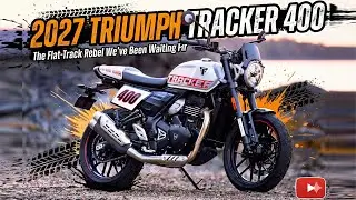 2027 Triumph Tracker 400; The Flat Track Rebel We’ve Been Waiting For