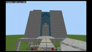 Eternal-Craft Mumbo Jumbo style Bat Man waterfall door Bedrock 1.17 version