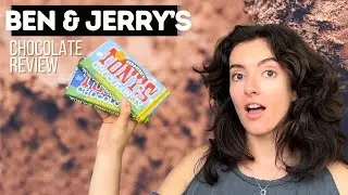 Ben & Jerry's crazy collaboration chocolate bars - Tony's Chocolonely chocolate review