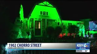 San Luis Obispo family creates spectacular Chsitmas light show