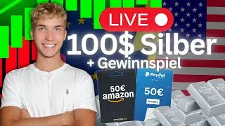 🚨SILBER: Ich bin ALL IN Long! - Live Trading!🟢