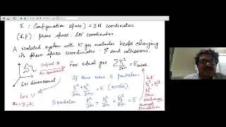 Short Overview of Stat Mech formalism :  Micro-canonical ensemble.