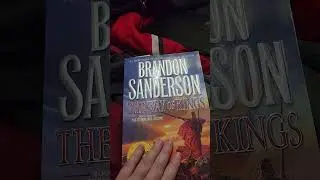 Trying out YouTube for the first time! #books #booklover #brandonsanderson