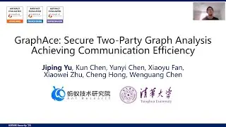 USENIX Security '25 &mdash; GraphAce: безопасный двусторонний анализ графов для повышения эффективности...