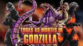 TODAS AS 7 MORTES DO GODZILLA NO CINEMA!!