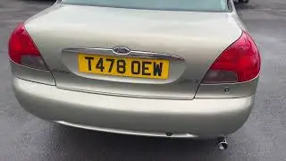 1999 Ford Mondeo Ghia X 2.5 V6 petrol engine with automatic transmission.
