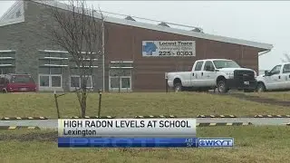 High radon levels detected at Lexington school