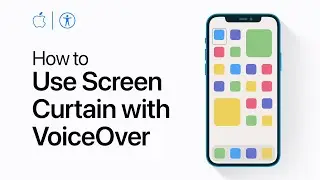 How to use Screen Curtain with VoiceOver on iPhone, iPad, or iPod touch &mdash; Apple Support