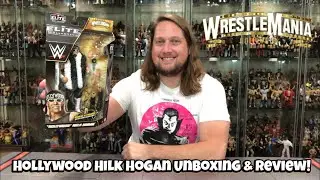 Hollywood Hulk Hogan Wrestlemania Elite Unboxing & Review!