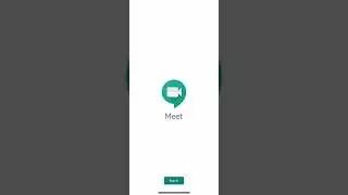 Google Meet App on iPad