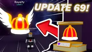 UPDATE 70! Hatched The New Rarest Pet In ROYALTY EGG on CAMERA! | Bubble Gum Simulator