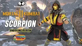 Обзор фигурки Скорпиона из Mortal Kombat 11 от McFarlane Toys!
