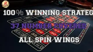 roulette 100% winning strategy+all number covered all spin win strategy 2022