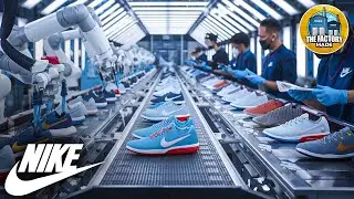 How Nike shoes are made in the Factory || Why Nike Shoes are so Expensive?