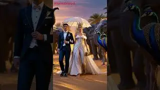 🌟 Majestic Feline Runway: A Surreal Fashion Show in the Golden Dunes 🐾