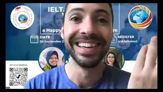 Awesome yoga session with an English and yoga teacher from New York