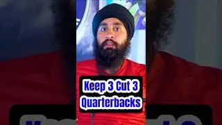 Keep 3 Cut 3: NFL Quarterbacks! #shorts #sports #nfl