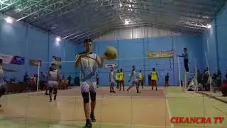 Pertandingan bola voli Cidadali Cup 2020,CIKANCRA VS ANDIL JAYA game ke 1