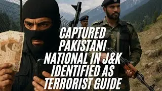 || Captured Pakistani national in J&K identified as terrorist guide, interrogation on ||