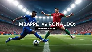 Cristiano Ronaldo VS Mbappe | Ronaldo VS Mbappe Speed Test | Kylian Mbappe VS Ronaldo Match