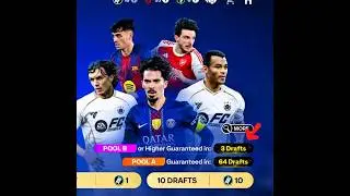 64 drafts for 117 player ? | #eafc24 #fifamobile #fcmobile #fifa #shorts