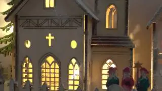 The Little peoples Christmas village ....